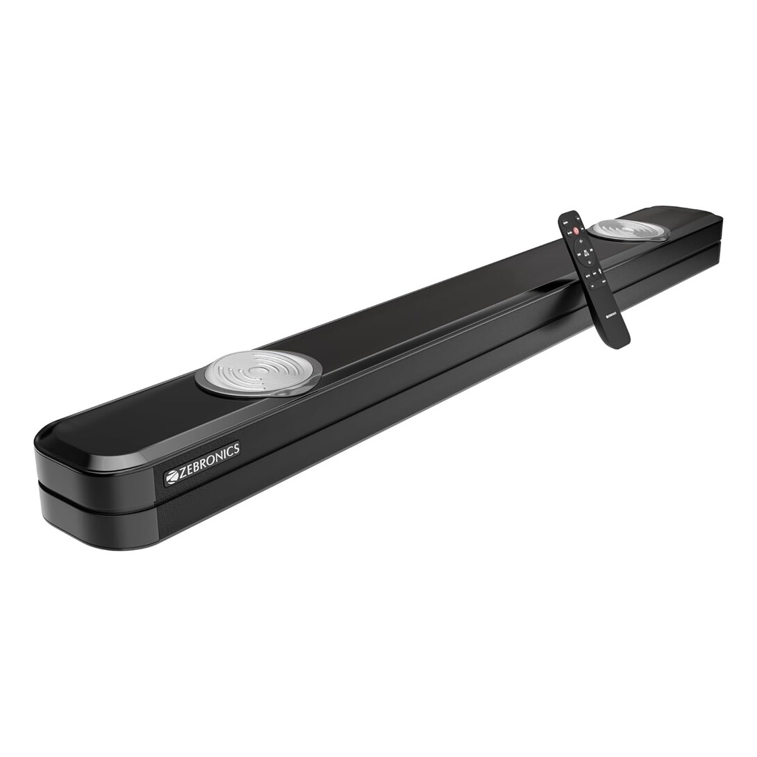 Zebronics 130W Soundbar, Dual 7.62cm Subwoofers, Dual Drivers