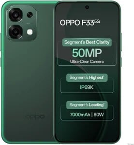 OPPO F33 5G (Forest Green, 128 GB) (6 GB RAM)
