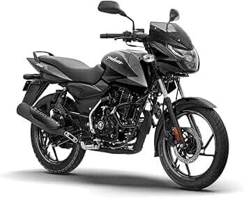 Bajaj Pulsar 125 Neon Disc Bike Ebony Black Grey