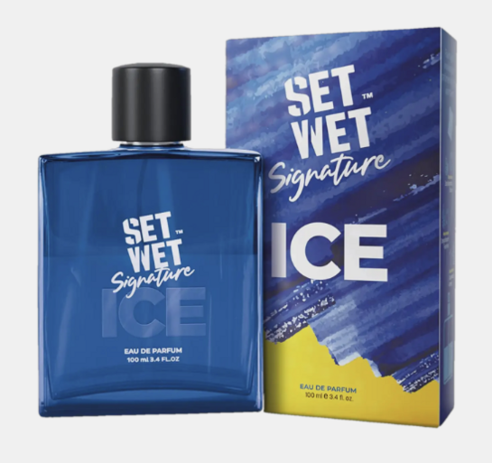 Minutes SET WET Signature Eau de Parfum ICE 100 ml For Men [location specific]