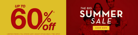 Fabindia - The Big Summer Sale | Upto 60% off 