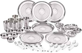 Stainless Steel Dinner Set 36 Pcs 