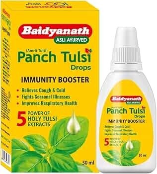 Baidyanath Panch Tulsi Drops - Immunity Booster - 30 ml 