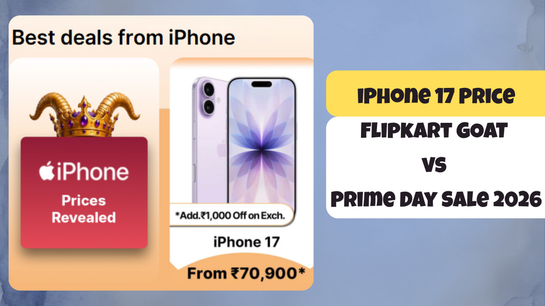 Flipkart GOAT Sale 2026 iPhone 17 at Rs.70,990, Buy or Not? 