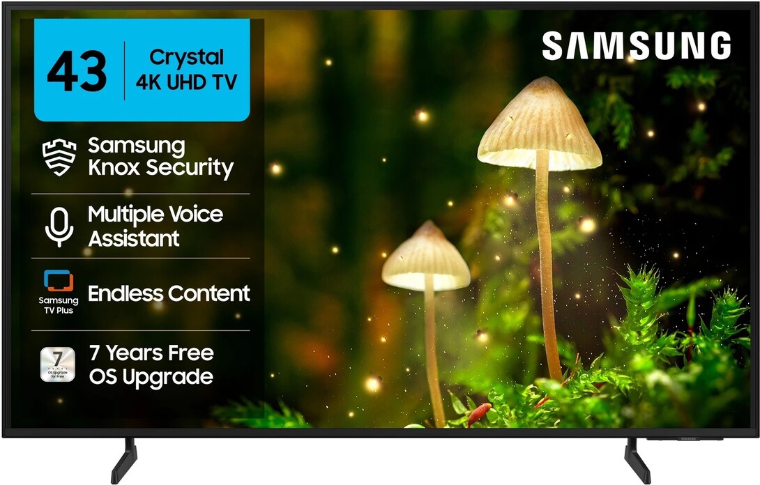 Crystal 4K Infinity Vision 108 cm (43 inch) Ultra HD (4K) LED Smart Tizen TV