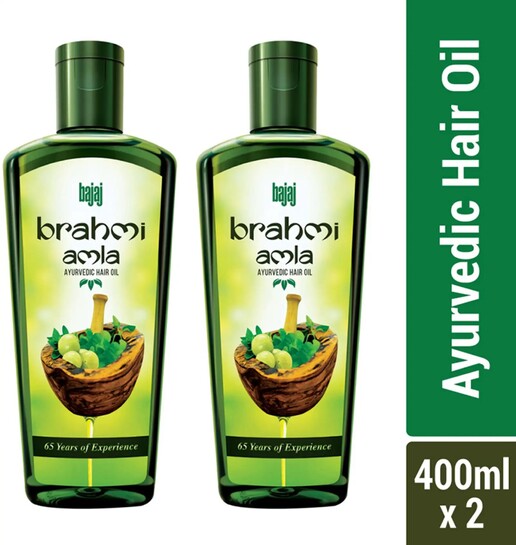 Minutes: BAJAJ Brahmi Amla Ayurvedic Hair Oil (800 ml)