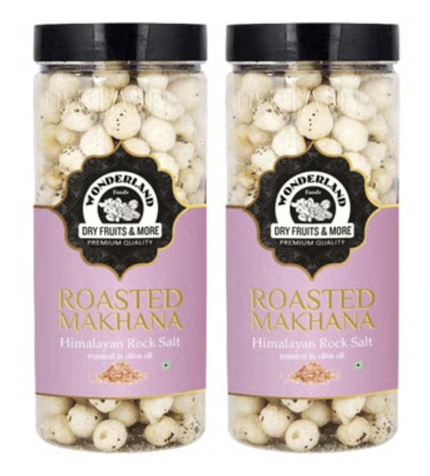 Blinkit Roasted Pink Salt Flavoured Makhana 2x80g [location specific]