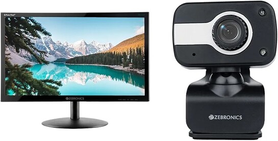 ZEBRONICS Zeb-V19Hd 18.5 Inch (46.99 Cm) Led Monitor