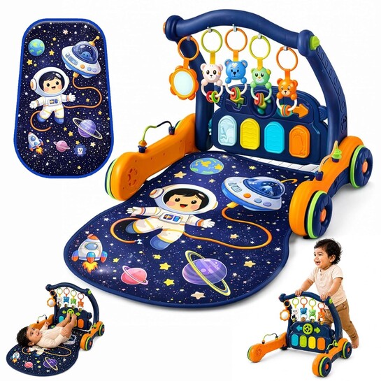 Astro 2-in-1 Playgym & Convertible Walker