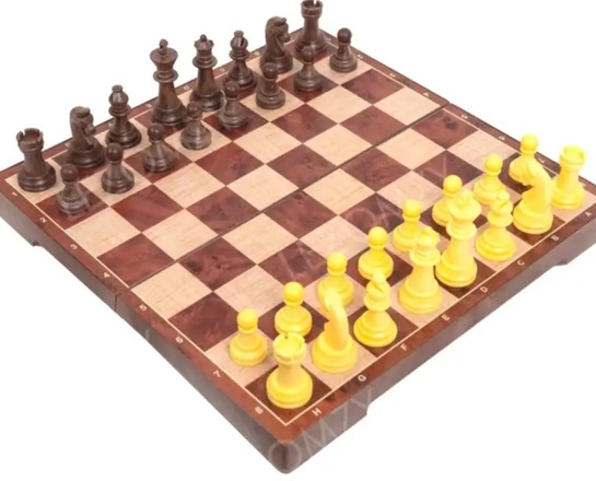 VIDGY Magnetic Educational Toys Chess Set for Kids and Adults (12 Inch) Strategy & War Games Board Game