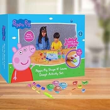 PlayMagic Peppa Pig Dough Shape & Learn Activity Set