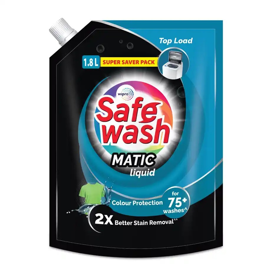 Zepto : SafeWash Top Load Matic Liquid Detergent 2 L