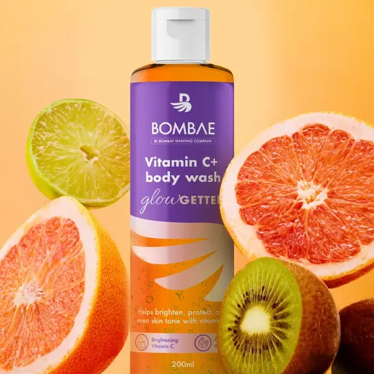 Bombay Shaving Company Vitamin C+ body wash, 200ml