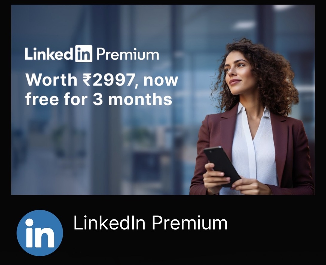 Get 3 Months of LinkedIn Premium Career for FREE | Desidime