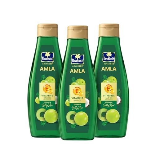 Parachute Advansed Amla Hair Oil with Vitamin E | 500ml x 3