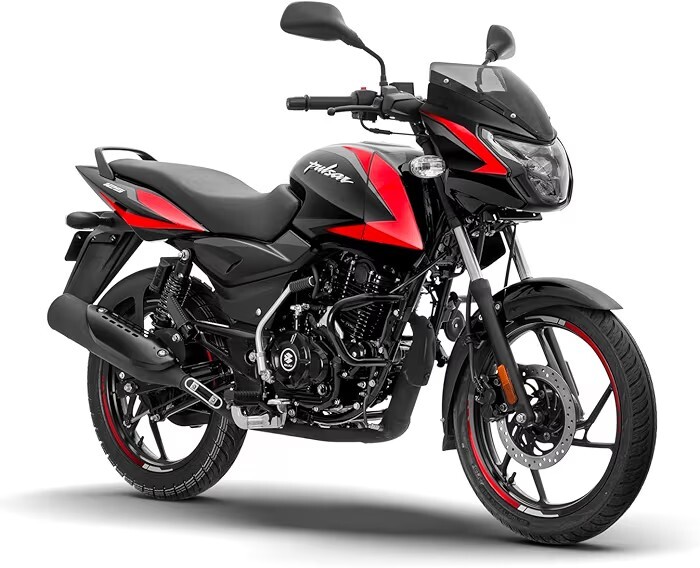 Bajaj Pulsar 125 Neon Disc Bike Ebony Black Racing 
