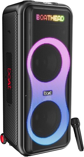 Boat PartyPal 600 Party Speaker, 220W Signature Sound, Dynamic Pixels, Animated Text Display