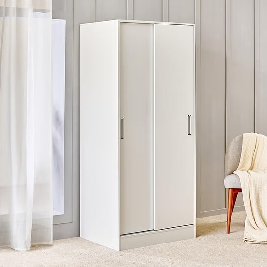  Home Centre | Helios Alton | Engineered Wood | 2 Door Sliding Wardrobes 