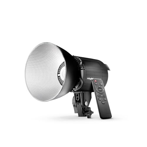 Digitek Lite DCL-150WBC Combo 150W Bi Color Continuous LED Light with 18CM Reflector & Infrared Remote, AC Power - 3000K-6500K Color Temperature Control, 95 CRI, 13500 Lumen, Ideal for Shooting