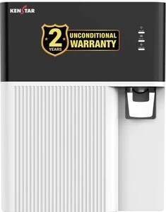 Ecopure 7 L RO + UV + UF + Copper + Alkaline Water Purifier Kenstar Ecopure  (White)