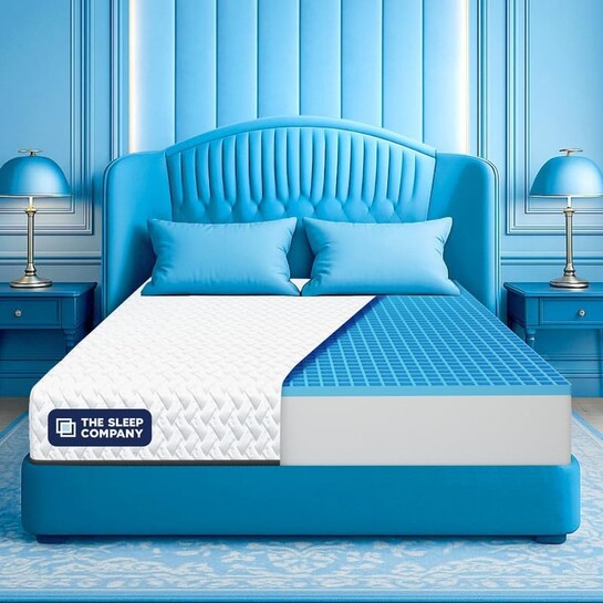 The Sleep Company Orthopedic GRID Mattress | Doctor-Recommended Support for a Healthy Back | Patented SmartGRID Technology 