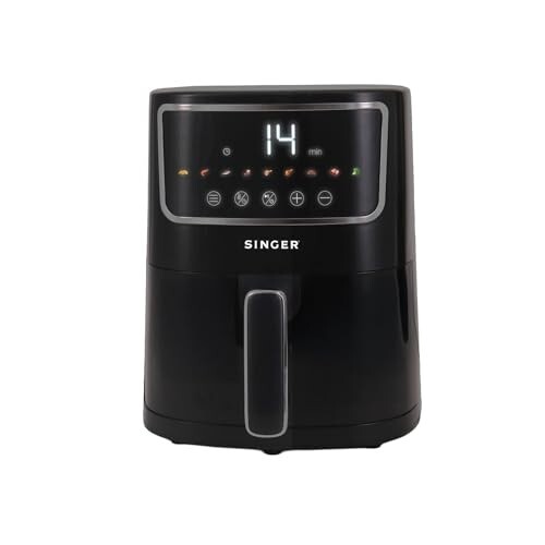 SINGER Electric Airfrio Air Fryer 1350W | 4.4L Basket | 100% Oil-Free Cooking | Digital Display 