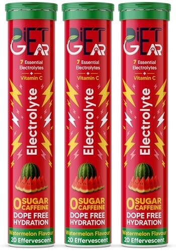 sample for ₹299 VALUE PACK of 3 | DIET GEAR 0 Sugar, 0 Caffeine Electrolyte Drink Mix
