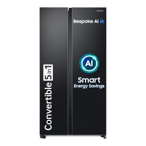 Samsung 653 L, 3 Star, Frost Free, Double Door, Convertible 5-in-1 Digital Inverter