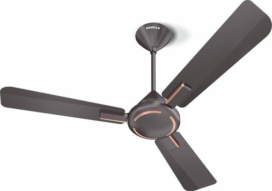 HAVELLS AMBROSE HS with 2 Year Warranty Energy Saving 1200 mm Ceiling Fan (1 Star | Copper | Pack of 1)