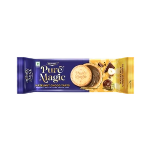 BRITANNIA Pure Magic Hazelnut Choco Tarts Biscotti Biscuit (84 g(location specific)
