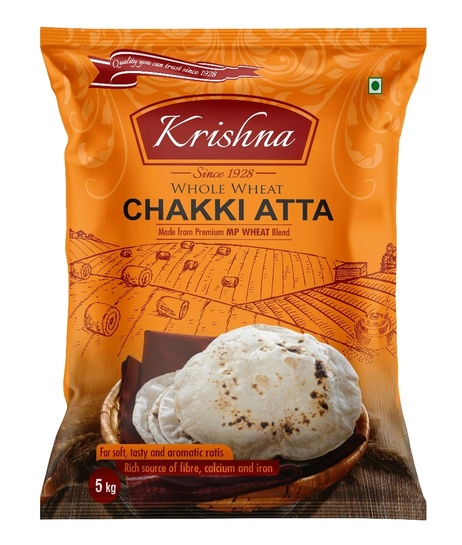 Krishna Chakki Atta 5Kg