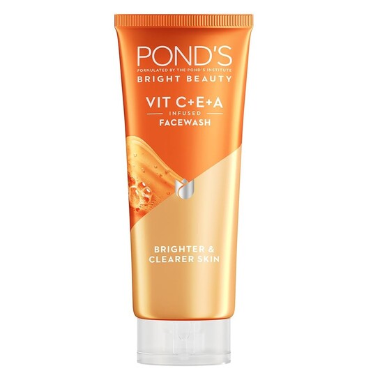52% Off POND'S Bright Beauty Vit C+E+A Gel Face Wash 100ml