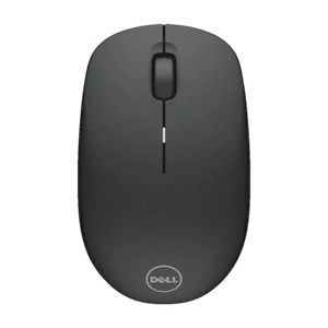 DELL WM126 Ambidextrous Optical Mouse 1000 DPI, Plug and Play (2.4GHz Wireless, Black)