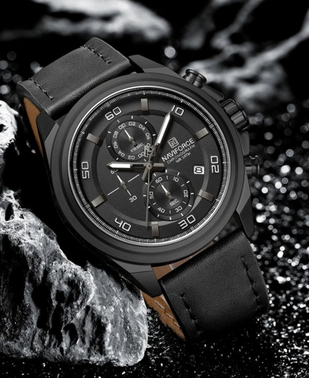 NAVIFORCE Analog Watch For Men 8075 Military Style Men's Outdoor Sports