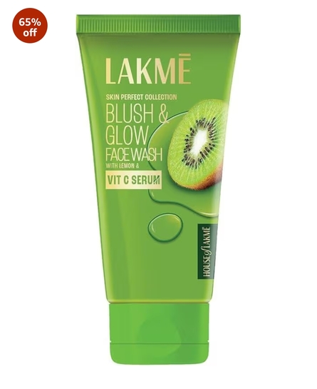 Lakme Blush & Glow Strawberry Freshness Gel Face Wash with Strawberry Extracts|| 150 g