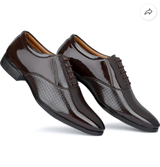 DESTA Rich Quality|Premium Look| Comfortable Lightweight Derby For Men (Brown)