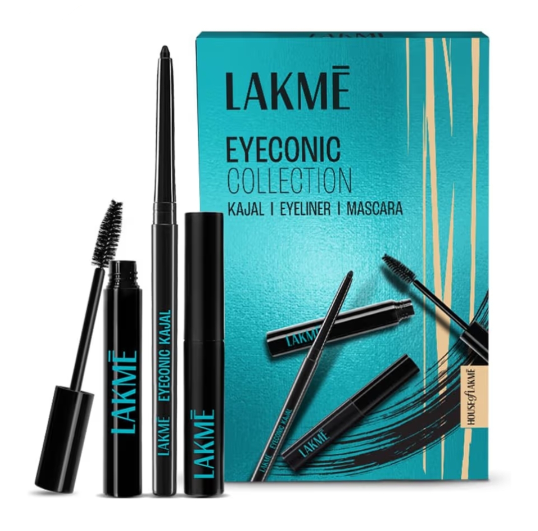 Lakme Eyeconic Regime Kit- Kajal | Mascara| Eyeliner 13.35 ml