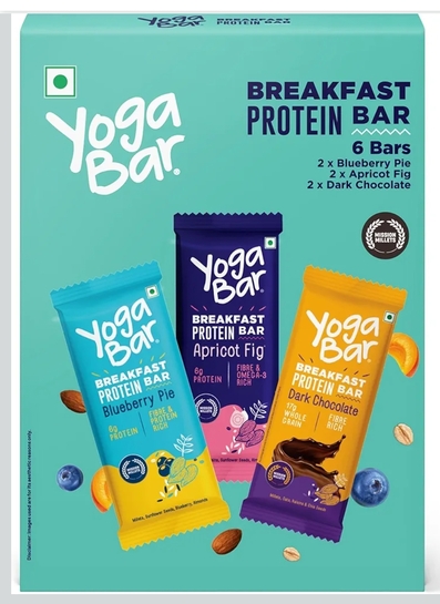 Yogabar Breakfast Bars Variety Pack