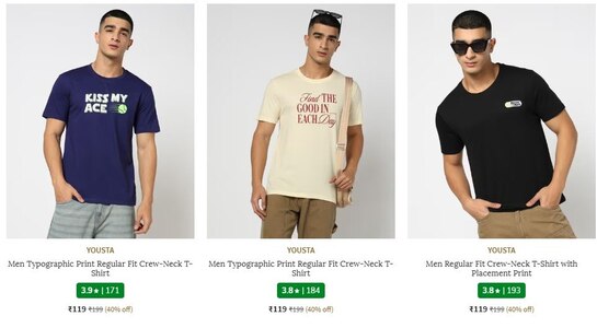 Men Polo Tshirts Starts upto 75% off