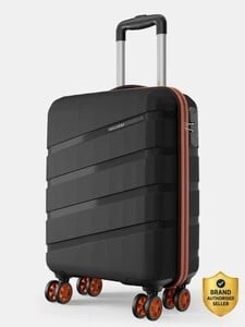 Magnum by Safari Small Cabin Suitcase (55 cm) 8 Wheels - Magnum Evolix 55 - Black