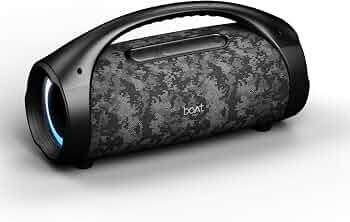 Boat Stone 900 w/ 80W Boat Signature Sound, Up to 15 Hours Playtime Bluetooth Speaker