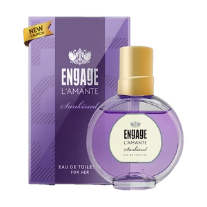Engage L'amante Sunkissed Floral & Fruity Perfume Eau de Toilette  -  100 ml (For Women)