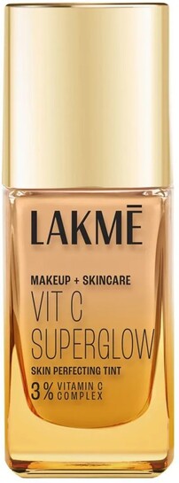 Lakmé VitC Srglow Skin Perfecting Tint Warm Crme W120 Foundation (Warm Crme, 25 ml)