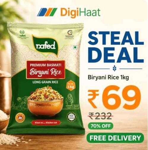 nafed biryani rict at 69