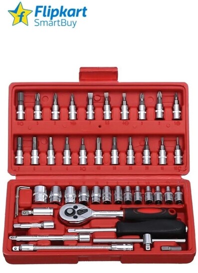 Flipkart SmartBuy Tool Kit Hand Tool Kit (46 Tools)