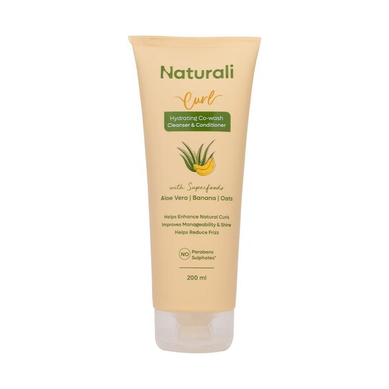 Naturali Hydrating Co-Wash Shampoo & Conditioner - 200ml