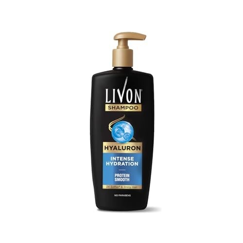 Livon Hyaluron Shampoo Hydrates Dry & Dull Hair | 2x Soft & Shiny Hair 650ml