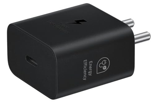 Samsung Compatible 45W Super Fast Charger for Samsung Galaxy Smartphones | USB Type-C Rapid Charging Adapter for Galaxy S, Note & A Series | PD Fast Charging Wall Charger with Multi-Protection Safety