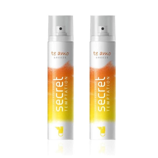 Secret Temptation Te Amo Breeze Perfume Body Spray Combo for Women