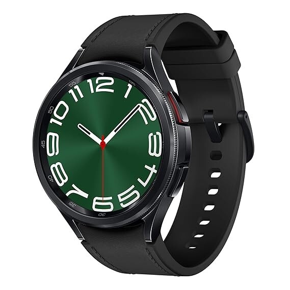 Samsung Galaxy Watch6 Classic (Smartchoice) (Black, 43mm) | Rotating Bezel | Bluetooth | Monitor BP and ECG | Track Sleep and Health | Upto 40hrs Charge with Fast Charging | Galaxy Ecosystem | IP68